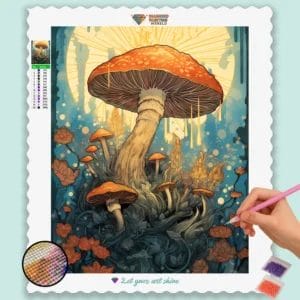 Colorful Mushrooms