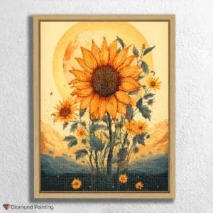 Minimalist Sunflower