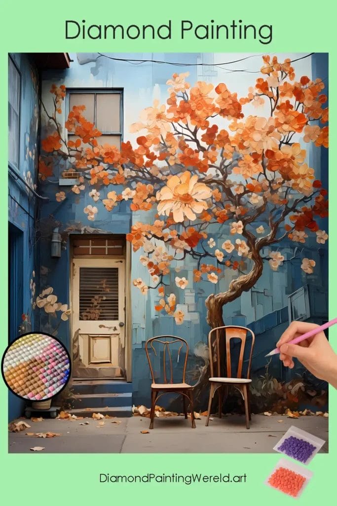 Huis in San Francisco 1 Diamond Painting Wereld House in San Francisco