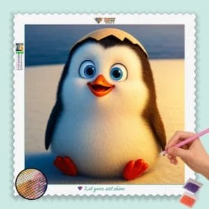 Süßer Baby-Pinguin