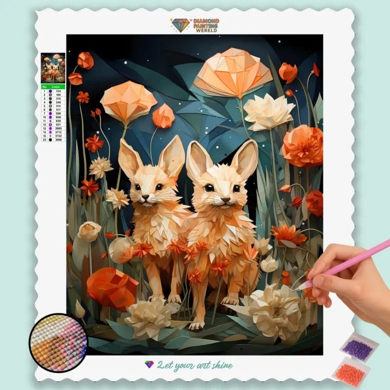 Cute Rabbit Origami