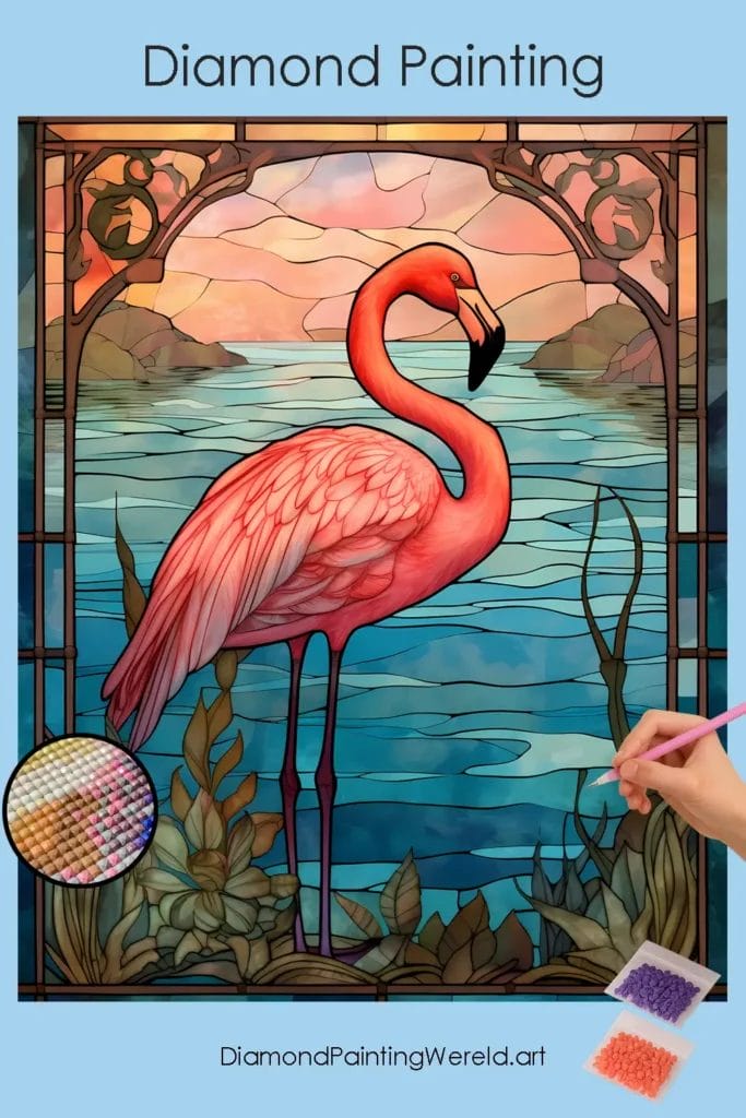 pink plumage