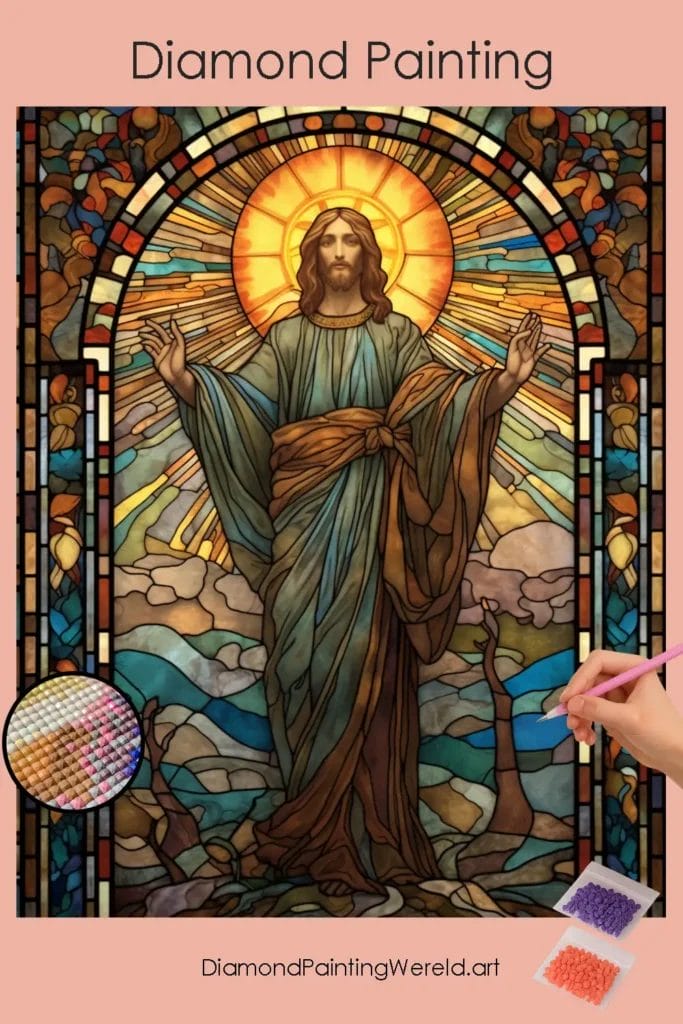 Het Goddelijke Wezen 1 Diamond Painting Wereld The God