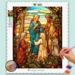 Holy Religious Stained Glass