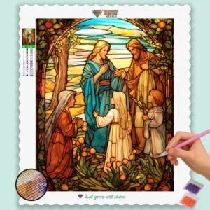 Holy Religious Stained Glass
