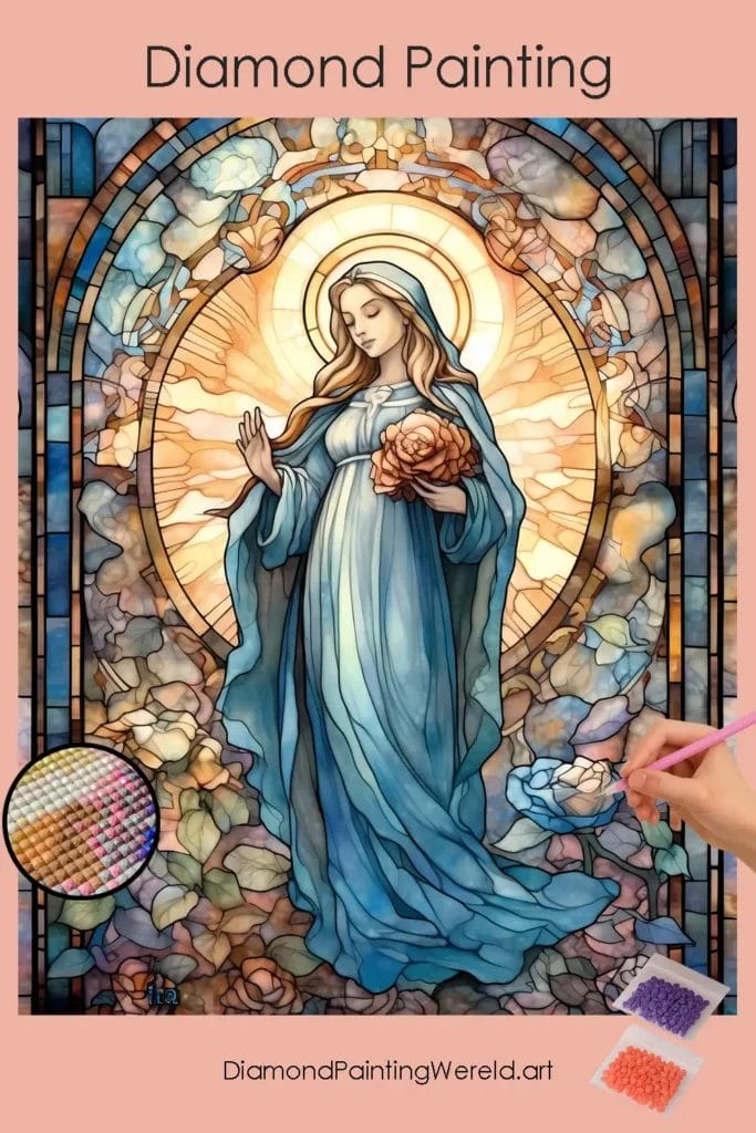 De Magische Engel 1 Diamond Painting Wereld The Magical Angel