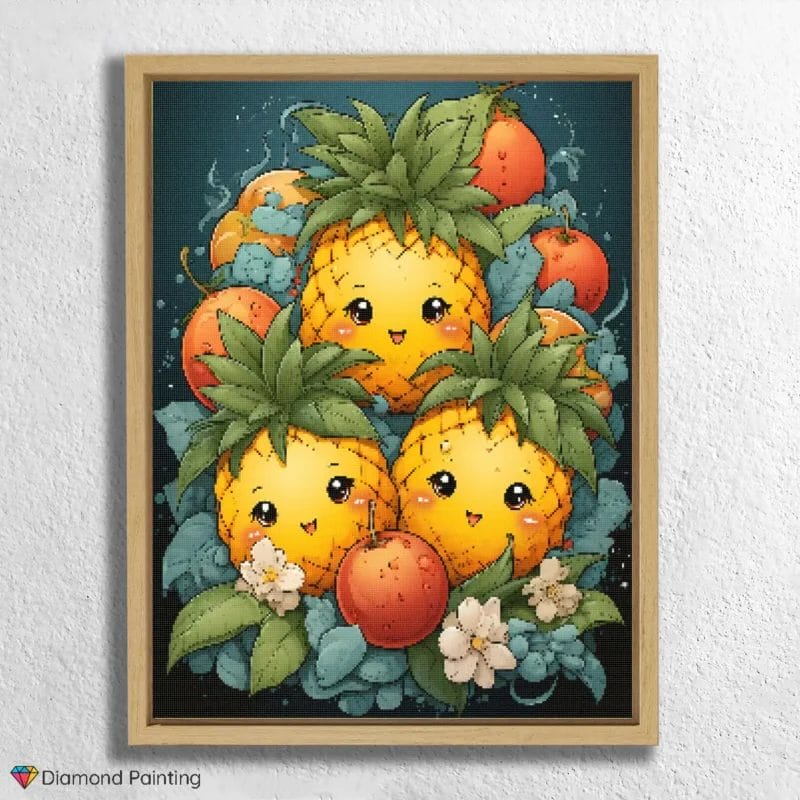 Happy Fruits Kawaii