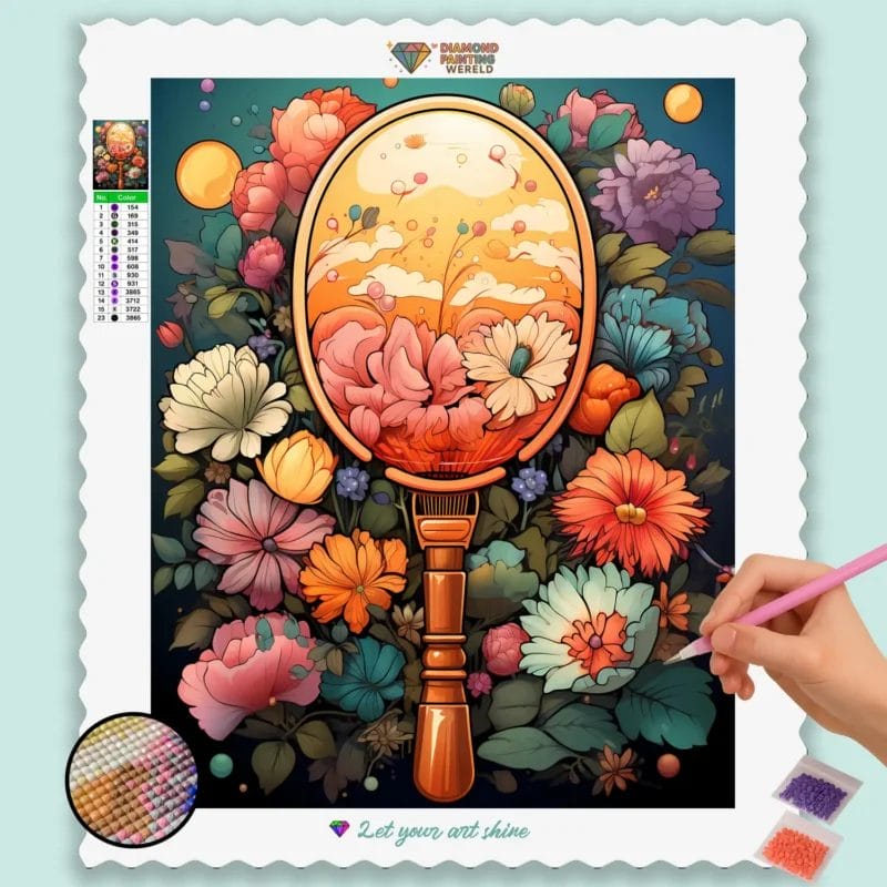 Badminton and Flowers