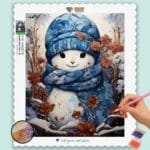 Snowman Kawaii Winter