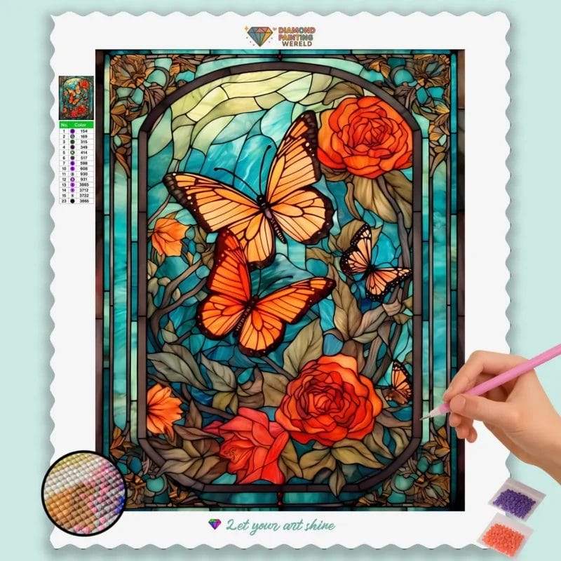 Butterflies and Flowers