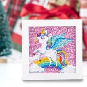 Hemelse Eenhoorn - Diamond Painting voor Kinderen
