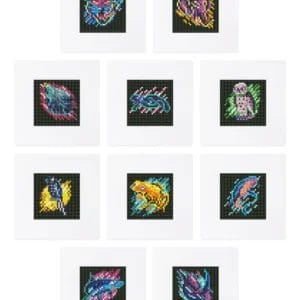 Colorful Animals - 10pcs