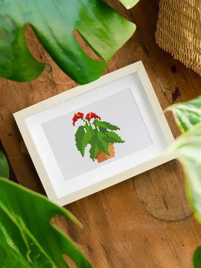 Green Home - Mini Diamond Painting Set (12-delig) 1 Diamond Painting Wereld 44919 Paint by numbers Diamond Painting webp DIY diamond Painting Wereld