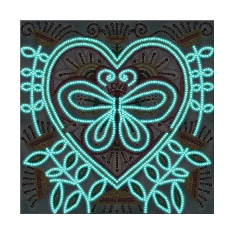Lichtgevende Zielsvlinder Diamond Painting 1 Diamond Painting Wereld 50479 Paint by numbers Diamond Painting webp DIY diamond Painting Wereld