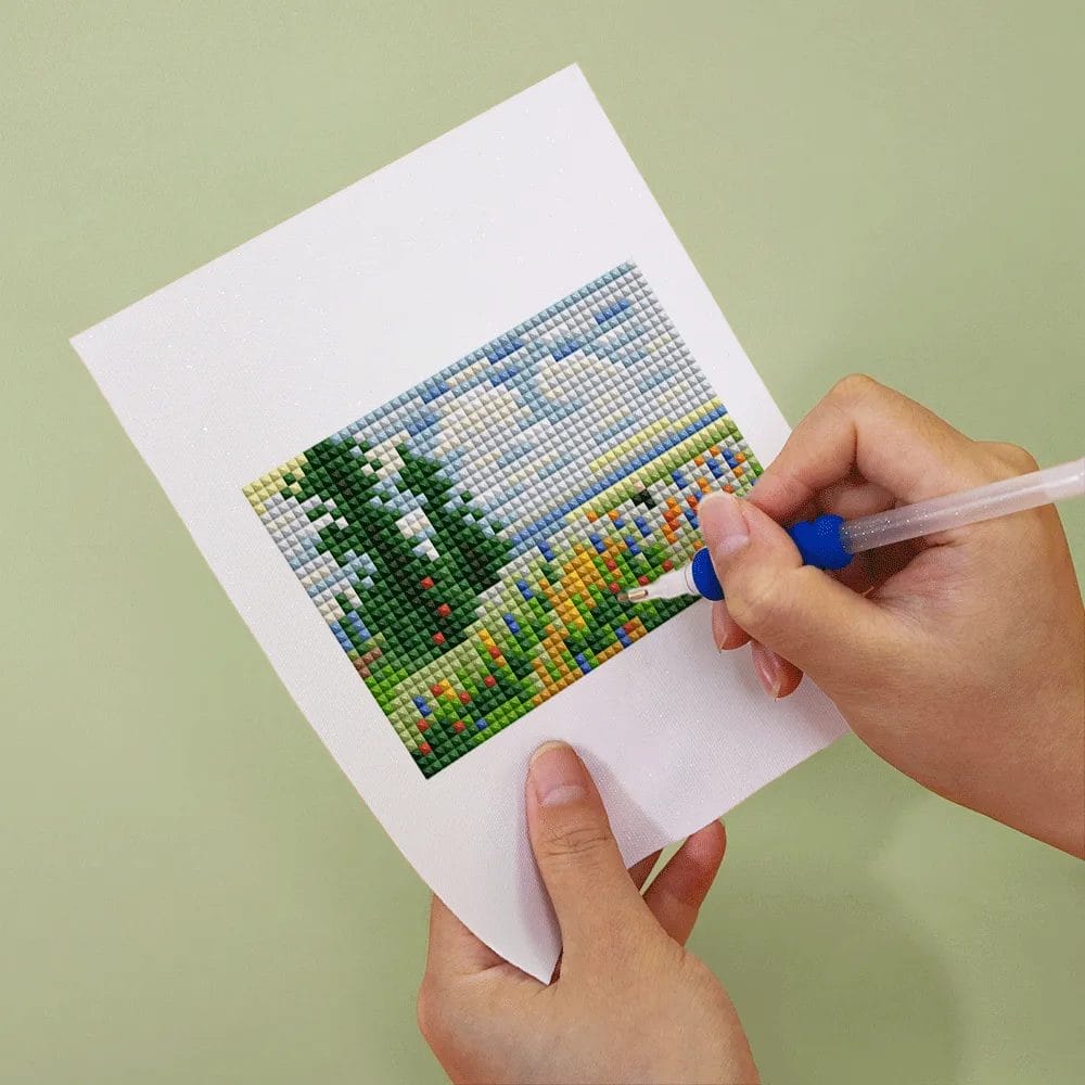 Meesterwerken Collectie - Mini Diamond Painting (12-delige Set) 1 Diamond Painting Wereld 57943 Paint by numbers Diamond Painting webp DIY diamond Painting Wereld