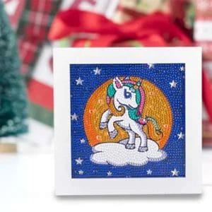 Betoverde Eenhoorn - Diamond Painting voor Kinderen