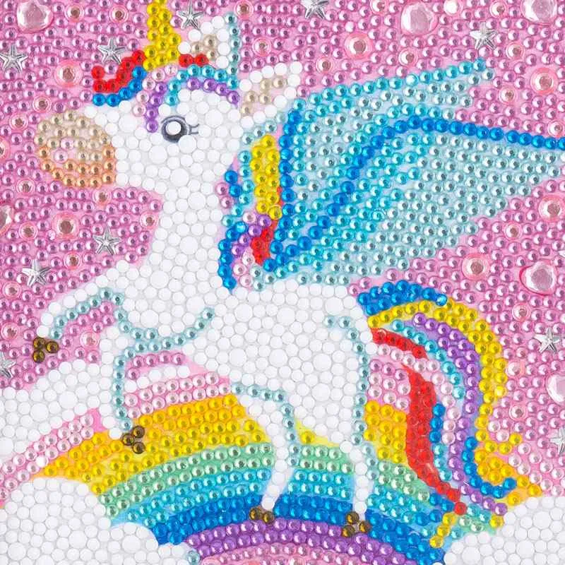 Hemelse Eenhoorn - Diamond Painting voor Kinderen 1 Diamond Painting Wereld 64914 Paint by numbers Diamond Painting webp DIY diamond Painting Wereld