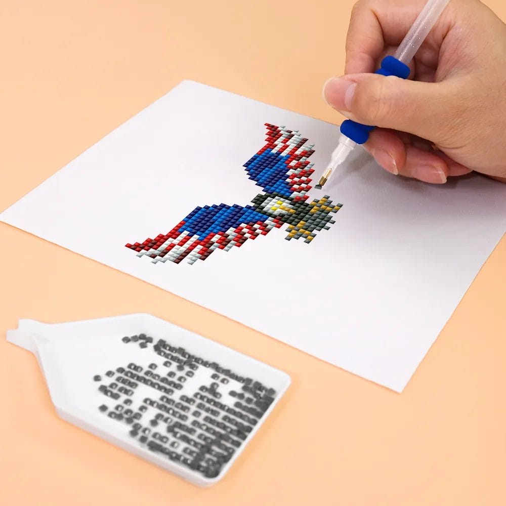 American Dreams - Mini Diamond Painting (12-delige Set) 1 Diamond Painting Wereld 73199 Paint by numbers Diamond Painting webp DIY diamond Painting Wereld