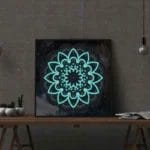 Magisches Leucht-Mandala - Diamond Painting (30x30cm)