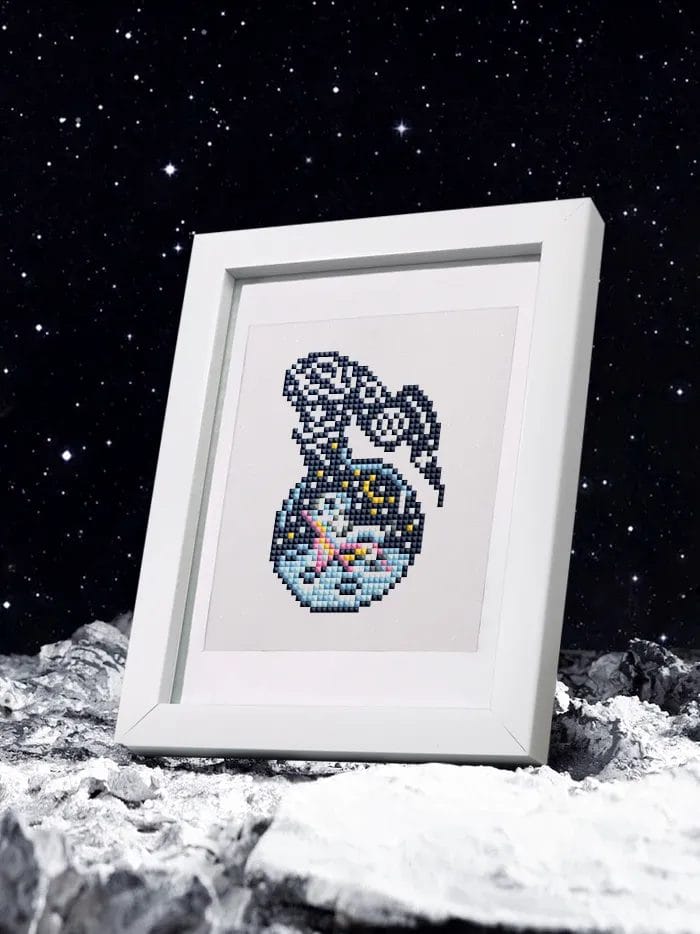Sterrenreis - Mini Diamond Painting (12-delige set) 1 Diamond Painting Wereld 74642 Paint by numbers Diamond Painting webp DIY diamond Painting Wereld