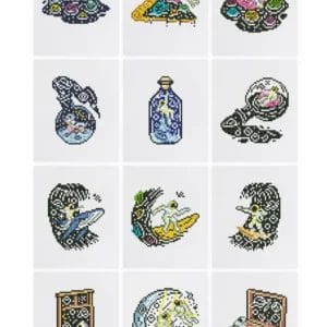 Sterrenreis - Mini Diamond Painting (12-delige set)