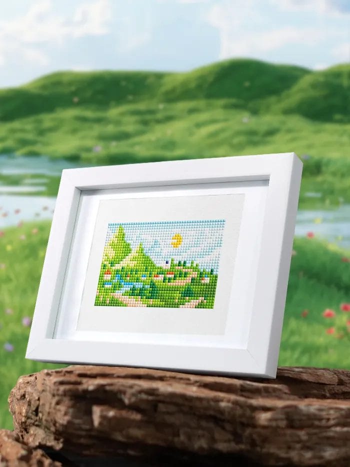 Wereldreizen Collectie - Mini Diamond Painting (10-delige Set) 1 Diamond Painting Wereld 91817 Paint by numbers Diamond Painting webp DIY diamond Painting Wereld