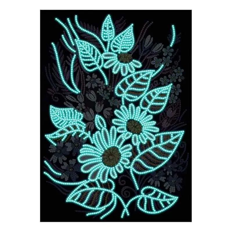 Magische Maanlichttuin - Lichtgevende Diamond Painting 1 Diamond Painting Wereld 95118 Paint by numbers Diamond Painting webp DIY diamond Painting Wereld