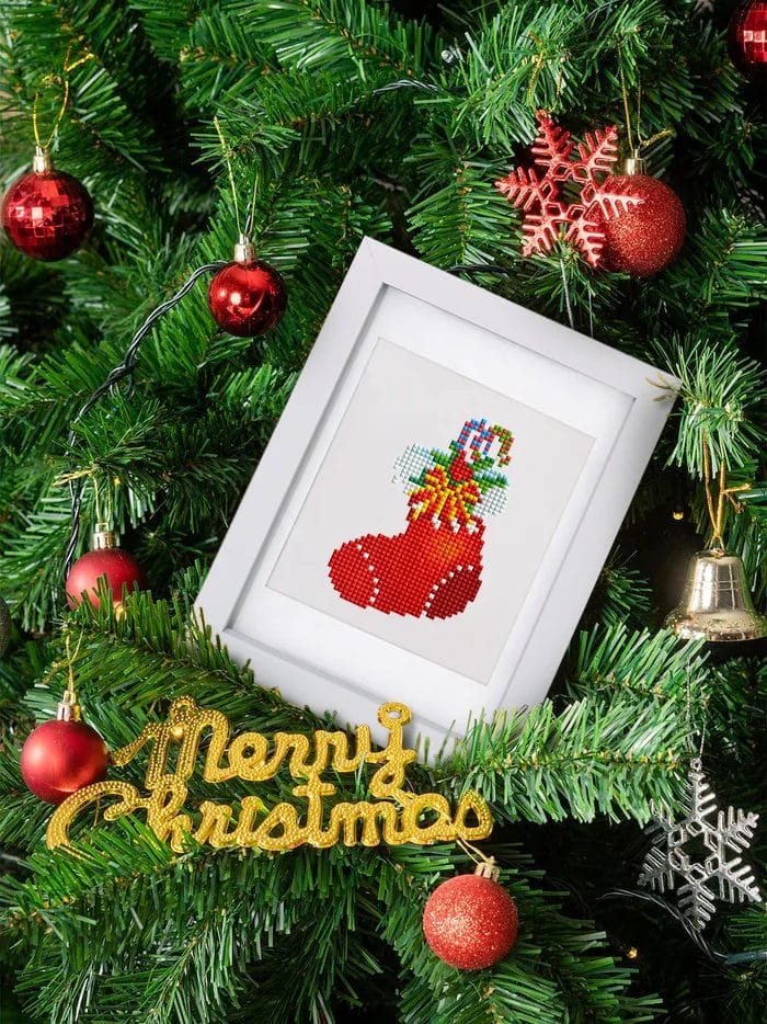 Grote Kerstparade - Mini Diamond Painting Set (12 Stuks) 1 Diamond Painting Wereld 95682 Paint by numbers Diamond Painting webp DIY diamond Painting Wereld