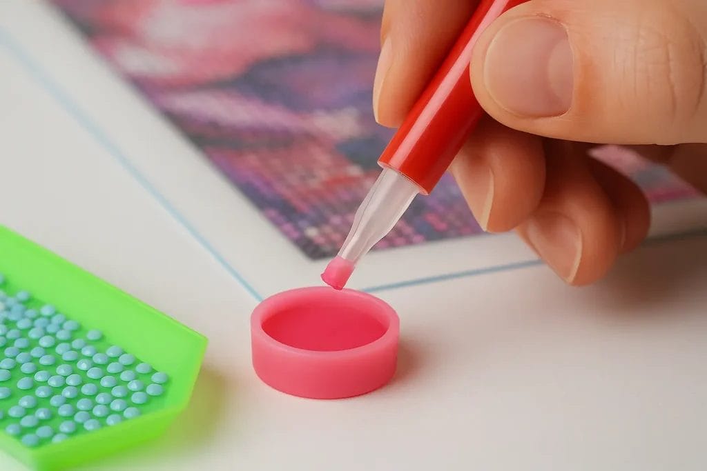 De Top 5 Fouten die Beginners Maken (en Hoe je Ze Voorkomt) 8 Diamond Painting Wereld Diamond painting pen Dip DIY diamond Painting Wereld