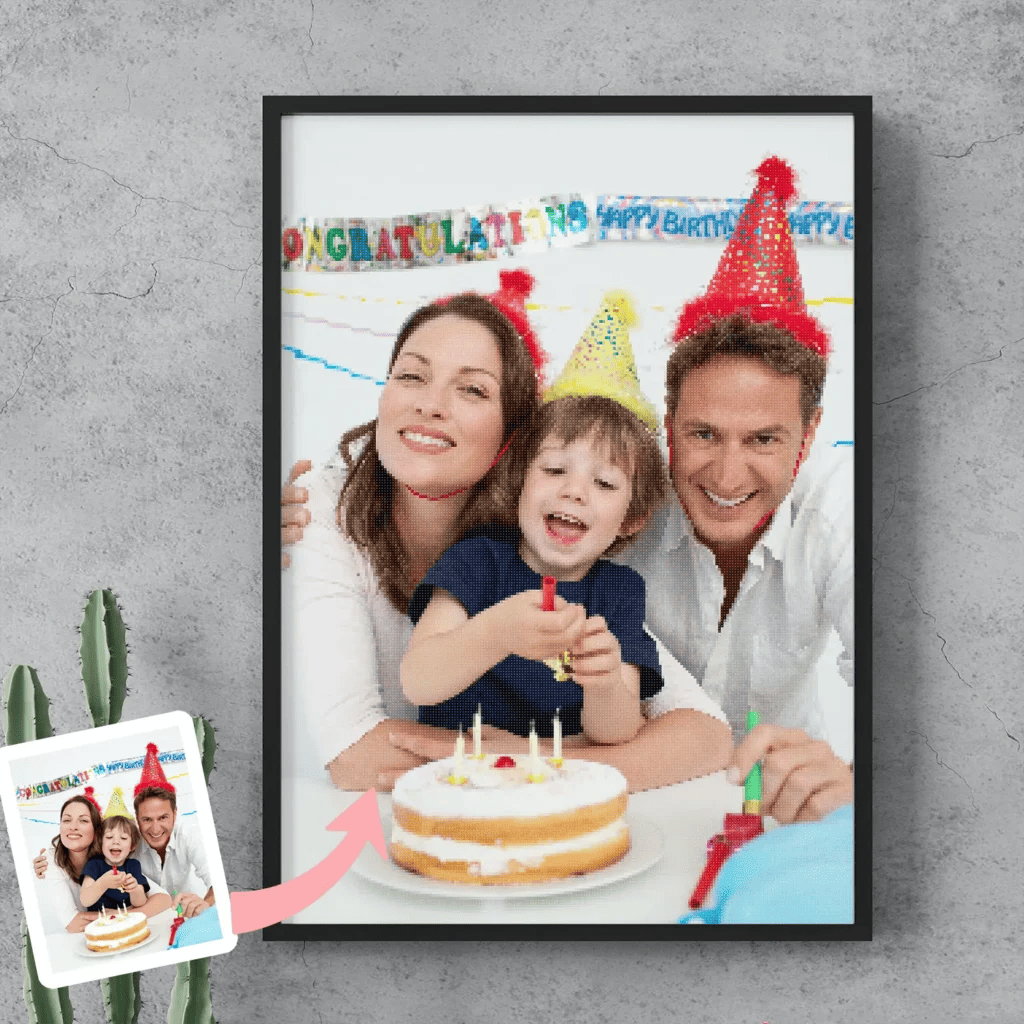 Hoe Lijst je een Diamond Painting in? Een Stapsgewijze Handleiding 2 Diamond Painting Wereld Diamond painting personalized photo eigenes DIY diamond Painting Wereld