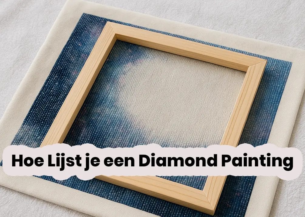 Hoe Lijst je een Diamond Painting