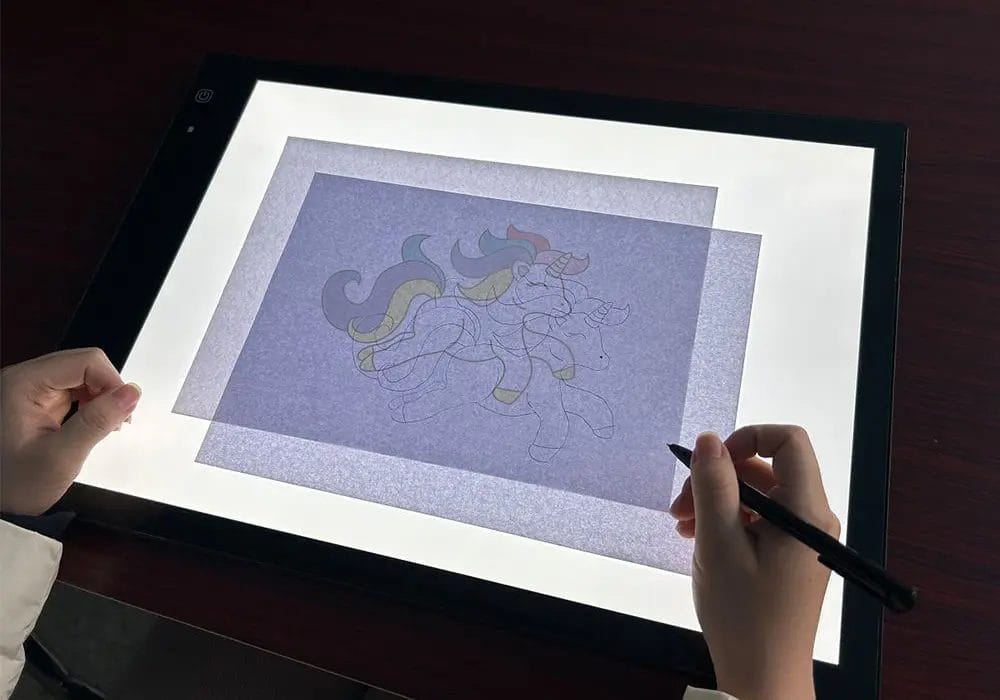 Lightpad DIY diamond Painting Wereld